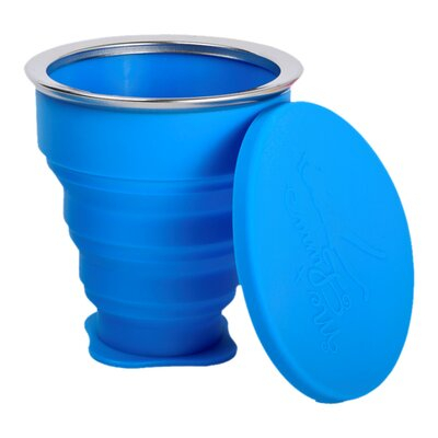 Produse - PAHAR PLIABIL PENTRU IGIENIZAREA CUPEI MENSTRUALE ALBASTRU 225ML ME LUNA                            