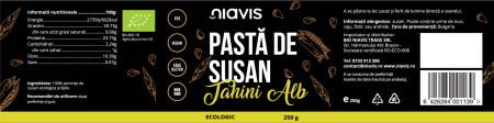 Pasta de Susan (Tahini Alb) Ecologica/BIO 250g [1]