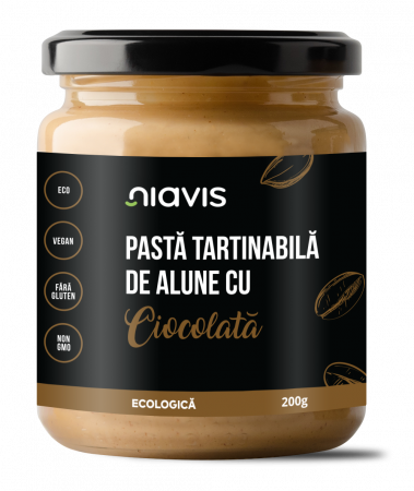 Dulciuri - Pasta Tartinabila de Alune cu Ciocolata Eologica/BIO 200g