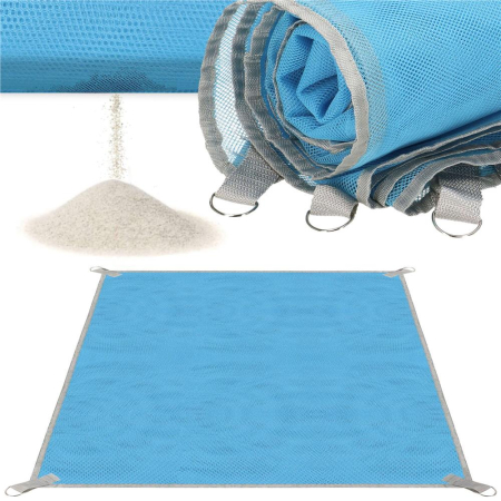 Sport - Patura plaja Springos, 200x150 cm ALBASTRA