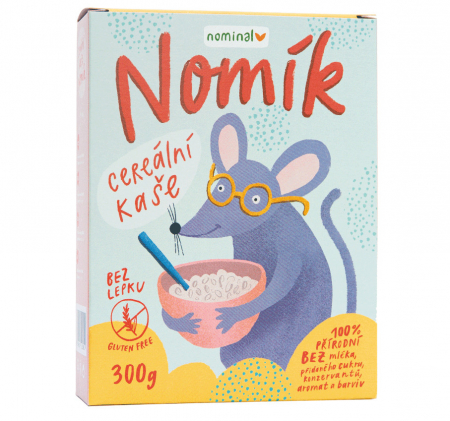 Gluten Free - Porridge Nomik 300 g, fara gluten