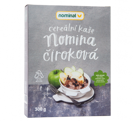Gluten Free - Porridge Nomina Sorg 300 g, fara gluten