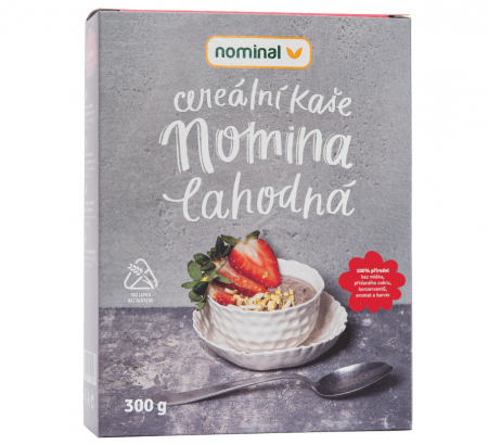 Gluten Free - Porridge Nomina Tasty 300 g, fara gluten