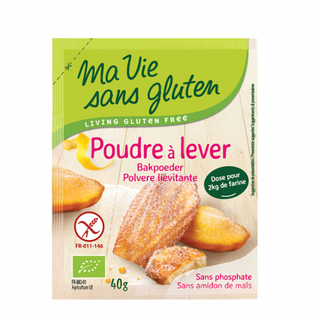 Produse - Praf de Copt Bio, Fara Gluten, Fara fosfati, Fara Amidon 40g