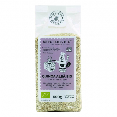 Produse Alimentare - Quinoa alba Bio FARA GLUTEN Republica BIO, 500g