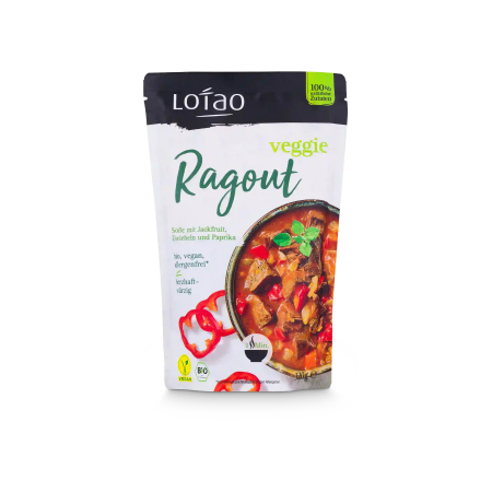 Produse - Ragu vegan cu jackfruit, bio, 320g, Lotao                                                           
