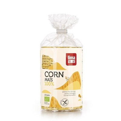 Produse - Rondele din Porumb expandat eco 120g  Lima                                                          