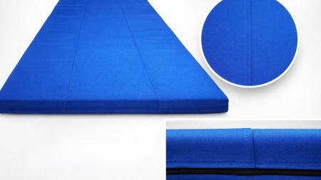 Slabire - Saltea sport ECONOMY FlexiCore pentru exercitii la sol, 200/100 cm de culoare Albastru