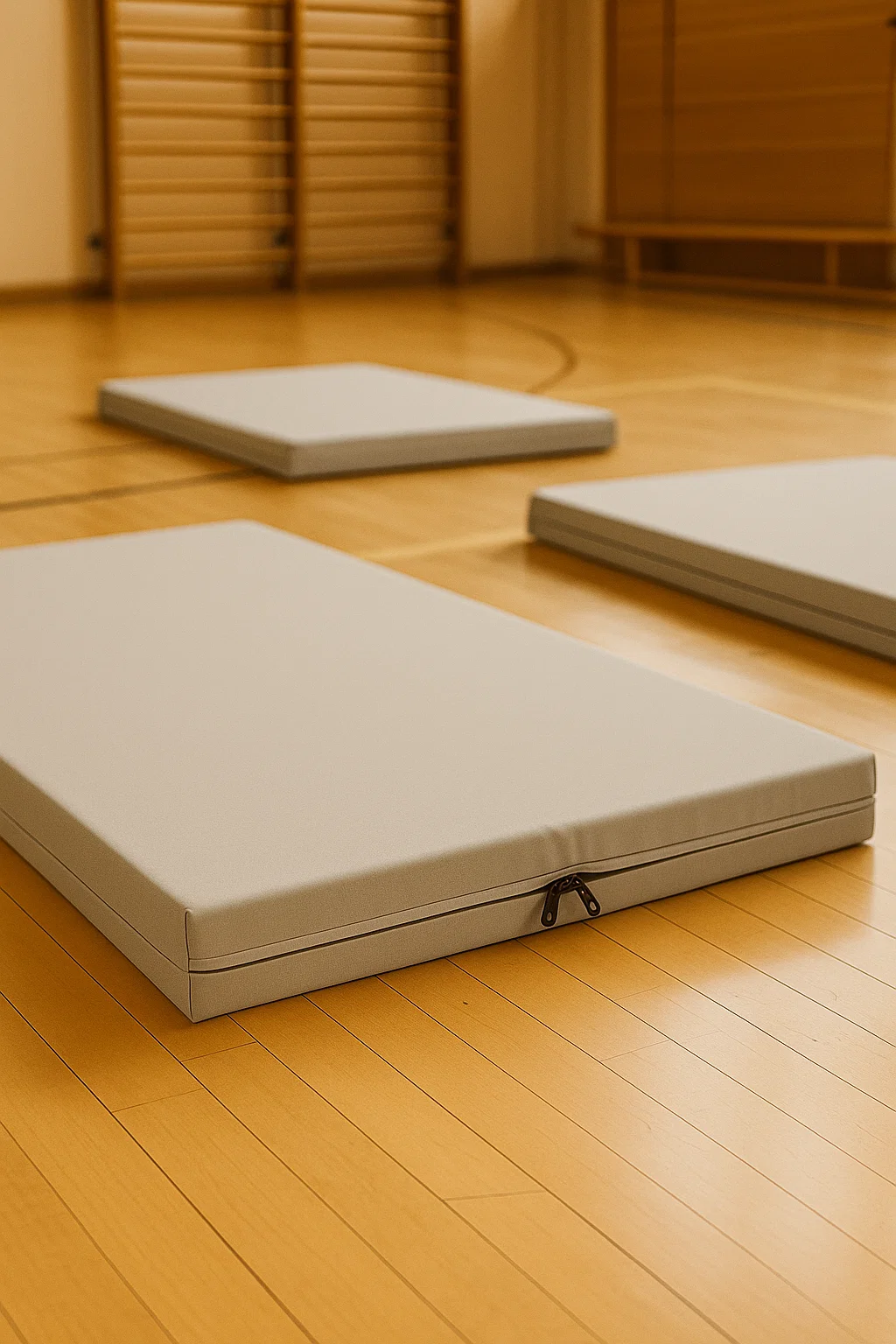 Performanta Sportiva - Saltea sport FlexiCore  200x110 cm, pentru exerciții la sol, de culoare Beige