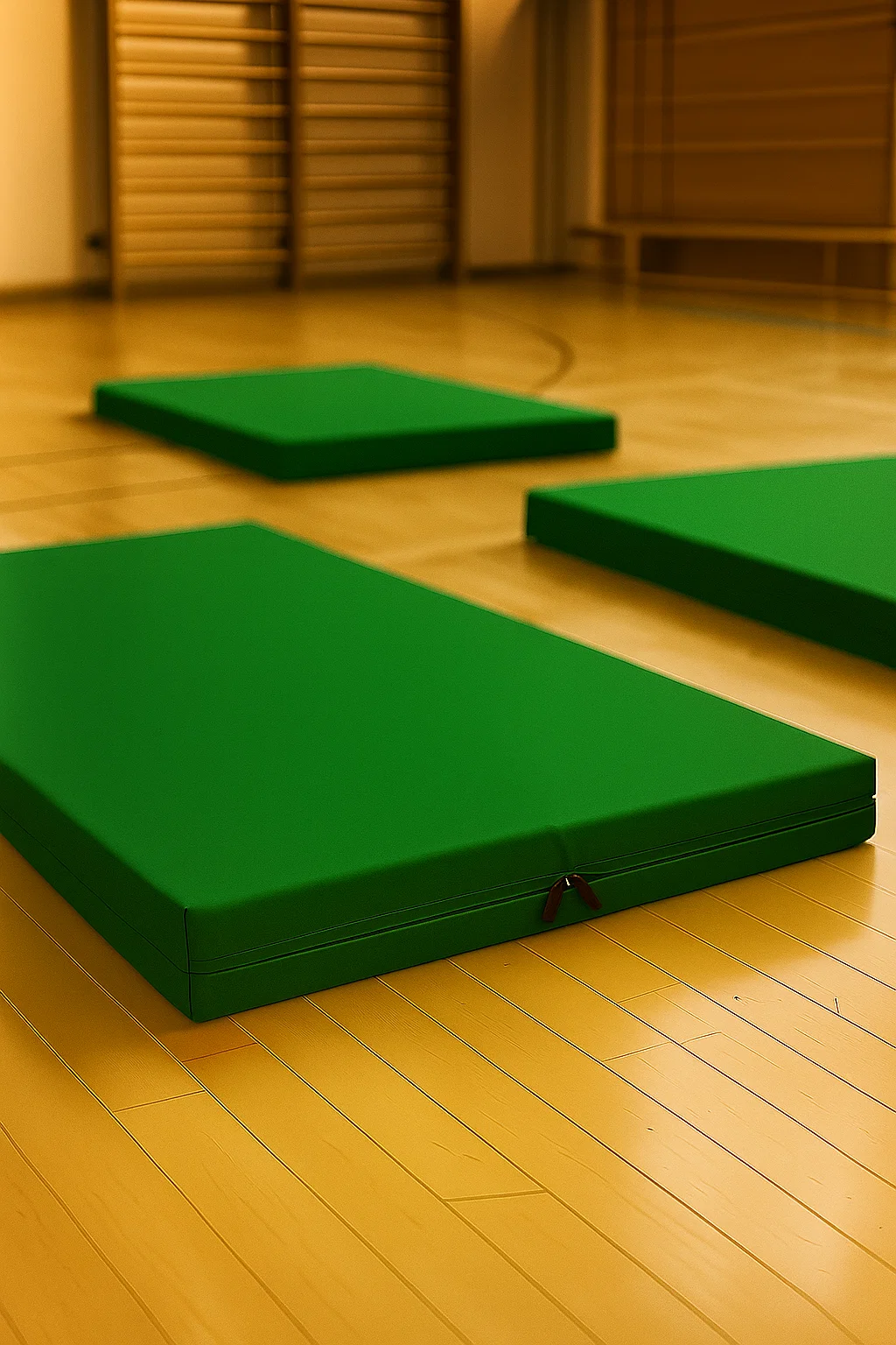 Performanta Sportiva - Saltea sport FlexiCore 200x90 cm, pentru exerciții la sol, de culoare Verde