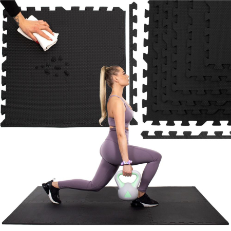 Sport - Saltea tip puzzle 60x60x1,2 cm - 4 buc/set