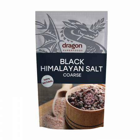 Produse Alimentare - Sare neagra de Himalaya grunjoasa 250g DS                                                           