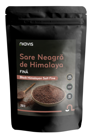 Sare naturala - Sare Neagra Fina de Himalaya 250g