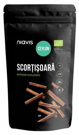 Condimente & Mirodenii - Scortisoara Ceylon Batoane Ecologice/BIO 50g