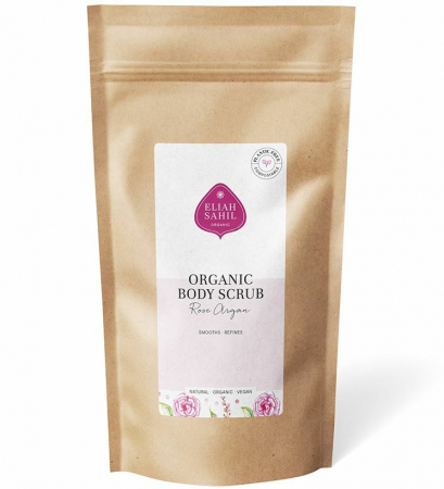 Produse - Scrub pentru corp cu trandafiri si argan bio refill 700g Eliah Sahil                                