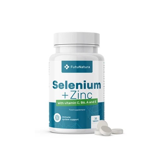 Memorie si concentrare - Seleniu + zinc + vitamine, sistem imunitar, 30 cps, FutuNatura