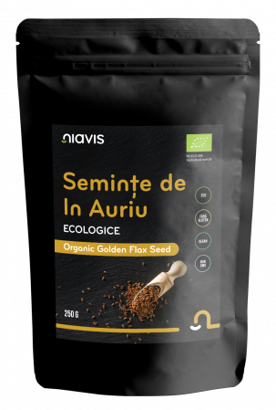 Produse Alimentare - Seminte de In Auriu Ecologice/BIO 250g