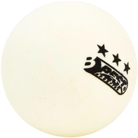 Sport - Set 6 mingi tenis de masa 3 stele Best Sporting Albe