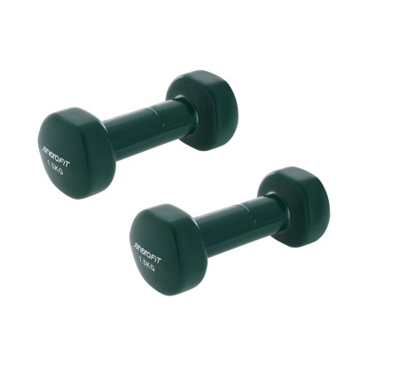 Sport - Set gantere cu invelis din vinil 2X1,5 kg