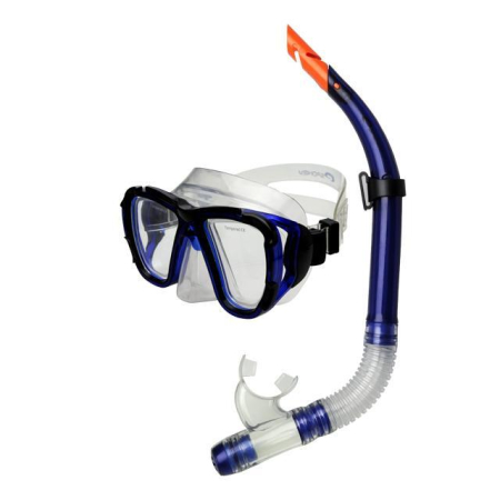 Sport - Set Snorkeling CORAL JUNIOR Albastru