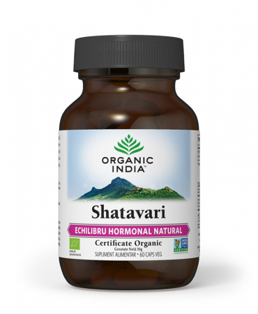 Memorie si concentrare - Shatavari,  Echilibru Hormonal Natural, Lactatie, Fertilitate, 60 cps
