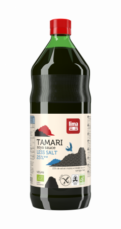 Produse - Sos De Soia Tamari Cu Continut Redus De Sare Eco 250ml  Lima                                        