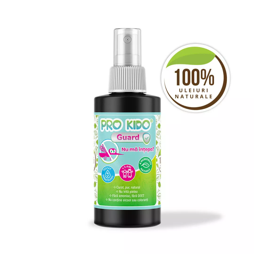 Remedii - Spray anti-țânțari pentru copii cu uleiuri naturale 100ml