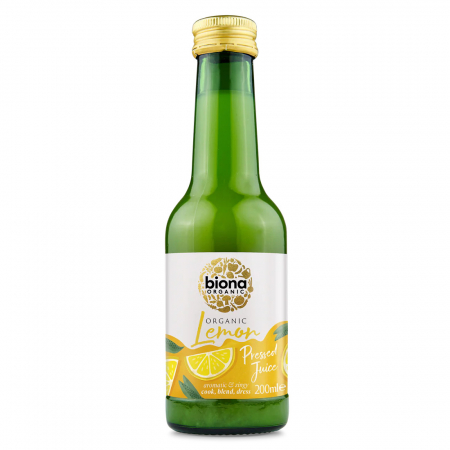 Produse - Suc de lamaie, bio, 200ml, Biona                                                                    
