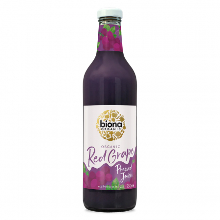 Produse - Suc de struguri rosii, bio, 750ml, Biona                                                            