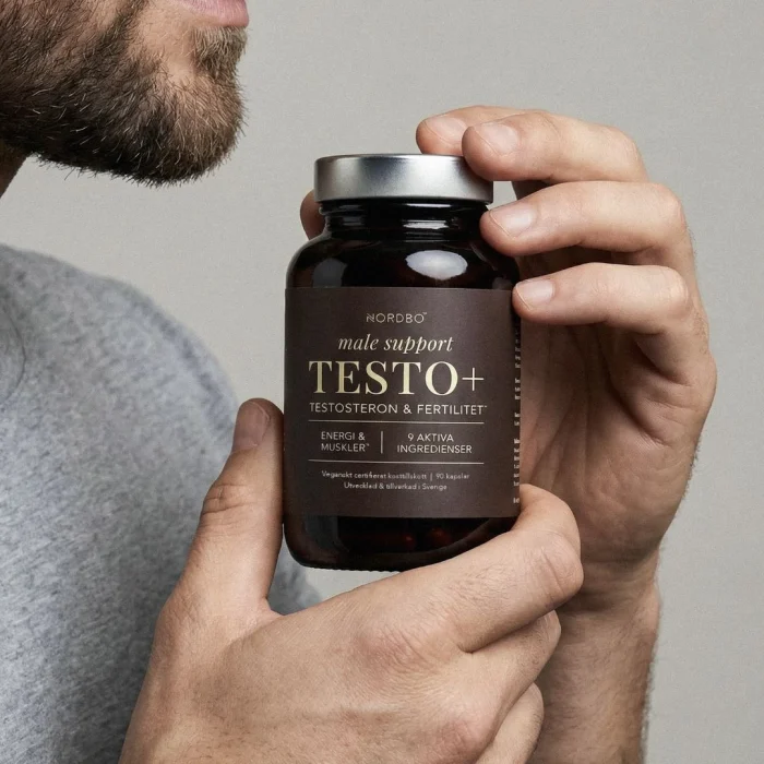 Testo+ – Complex pentru sustinerea nivelului de testosteron, energie si fertilitate, 90 capsule [1]