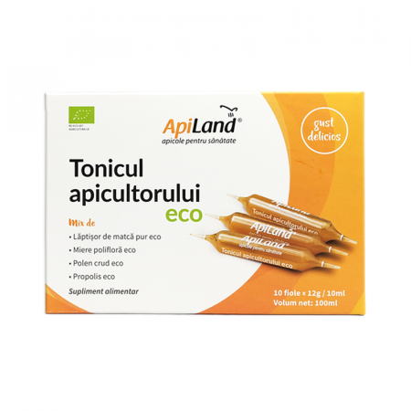 Imunitate - Tonicul apicultorului ECO, 10 fiole, Apiland