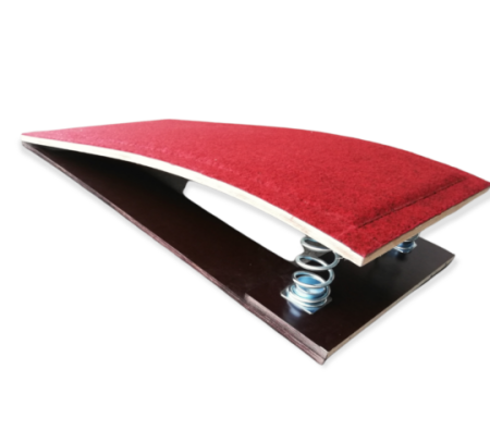 Sport - Trambulina gimnastica cu arcuri capitonata