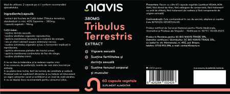 Tribulus Terrestris Extract 380mg 60cps [1]