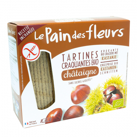 Slabire - Turte crocante cu castane - fara gluten 150g