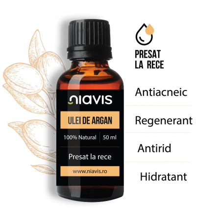 Uleiuri Presate la Rece - Ulei de Argan 50ml
