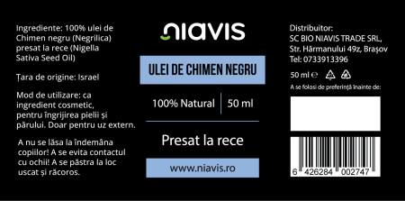 Ulei de Chimen Negru (Negrilica) 50ml [1]