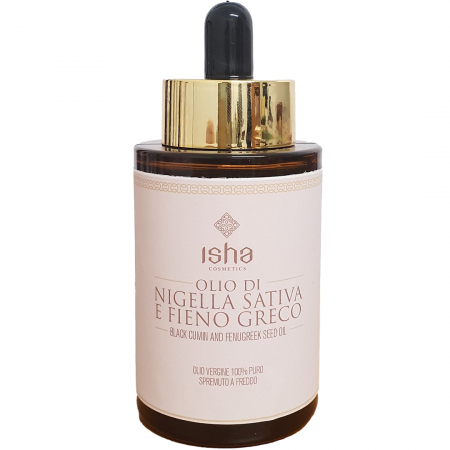 Produse - Ulei de chimen negru Nigella Sativa si ulei de schinduf 50ml, Isha                                  