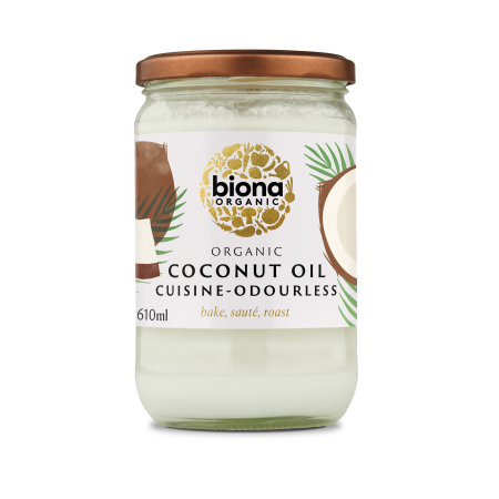 Produse - Ulei de cocos dezodorizat eco 610ml BIONA                                                           