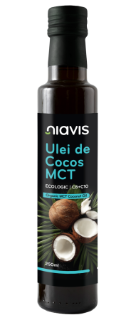 Produse Alimentare - Ulei de Cocos MCT C8+C10 Ecologic 250ml