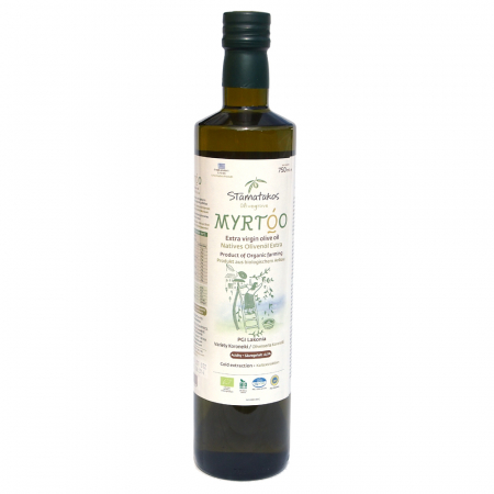 Produse Alimentare - Ulei de masline extravirgin Myrtoo bio 750ml Stamatakos