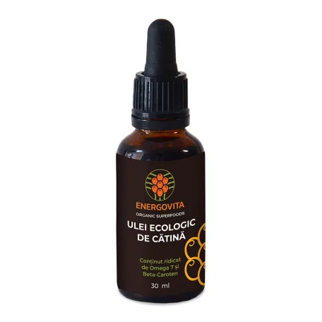 Sanatate si bunastare - Ulei ecologic de catina 30ml, Energovita