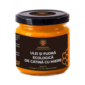 Imunitate - Ulei si pudra ecologica de catina cu miere, Energovita