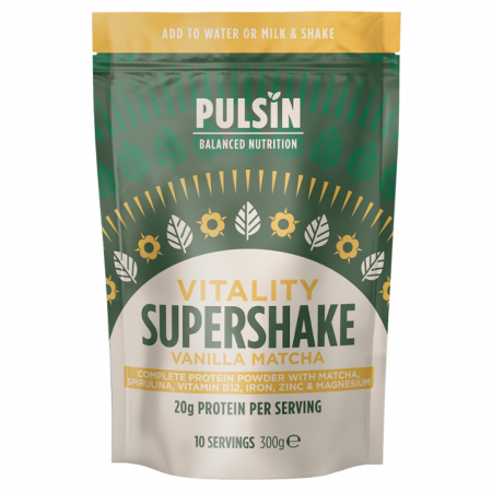 Suplimente nutritive - Vanilla Matcha Vitality Supershake 300g