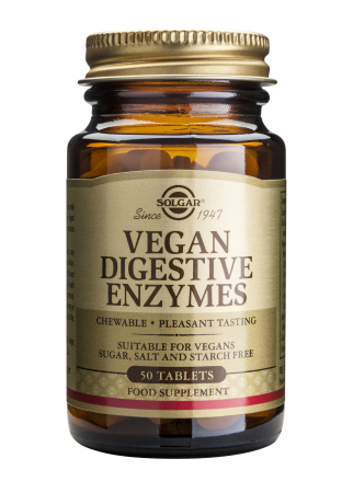 Capsule & Comprimate - Vegan Digestive Enzymes 50 tablete