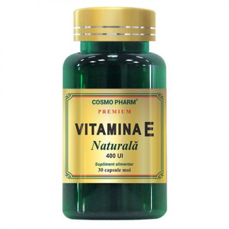 Suplimente nutritive - VITAMINA E Naturala D-alpha Tocoferol Capsule