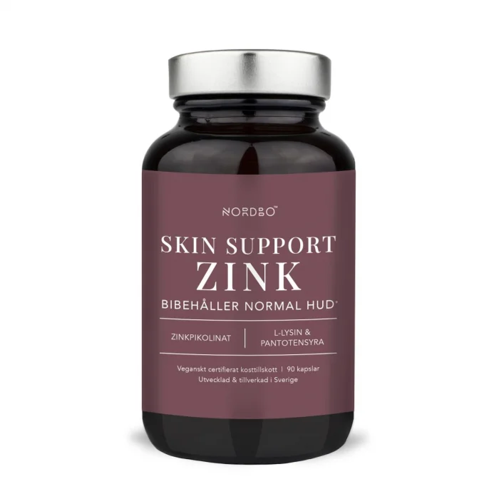 Performanta si Fitness - Zinc Skin Support - 90 capsule