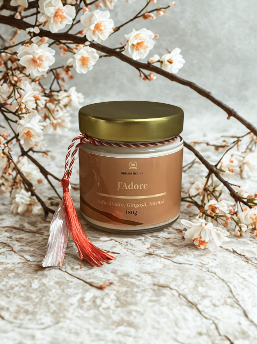 Lumânare parfumată din ceară de soia 100% naturală J'Adore [6]
