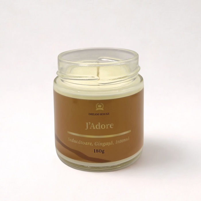 Lumânare parfumată din ceară de soia 100% naturală J'Adore [3]