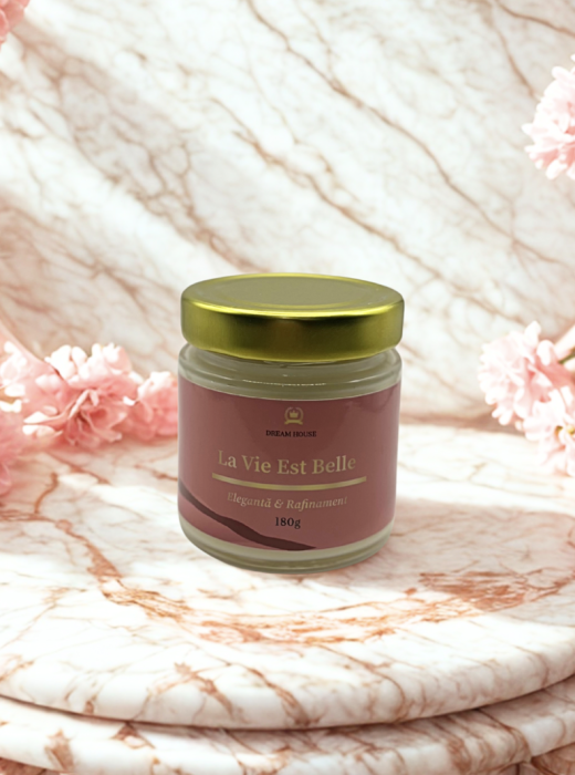 Lumânare parfumată din ceară de soia 100% naturală La Vie Est Belle [2]