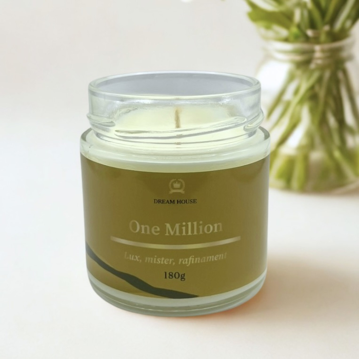 Lumânare parfumată din ceară de soia 100% naturală One Million [2]